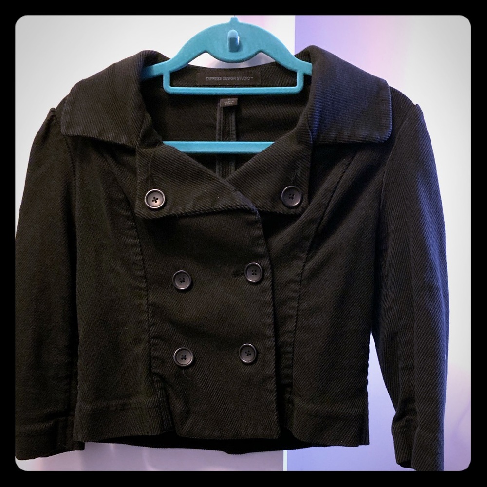 Cropped Corduroy jacket